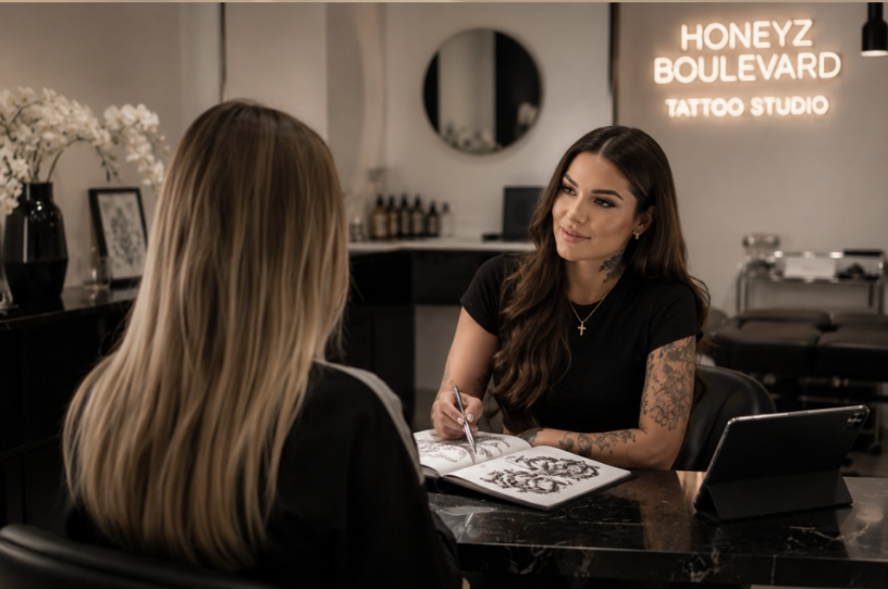 Ausbildung und Workshops im HONEYZ BOULEVARD Atelier